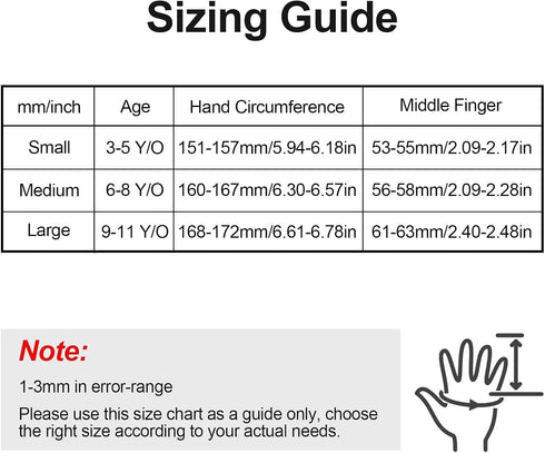 6 Pairs Kids Gardening Gloves Children Work Gloves Rubber Coated Garden Gloves for Kids Toddlers (Medium (Age 6-8))...