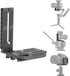 Fotga L-Shape Bracket Vertical Camera Quick Release Mount Plate for Zhiyun Crane 2 3 LAB Weebill 2 3 Weebill-S for DJI Ronin SC2 RS2 Gimbal Stabil...