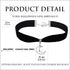 RareLove Halloween Costumes Black Velvet Gothic Collar Choker Crescent Moon Necklace Alloy Plated Gothic Accessory for Women...