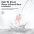 Cute Cable Protector for iPhone Charger Adapter with Gradient 3D Love Heart Design for Women Girls,Transparent Data Line USB Cover Wire Cord Saver...