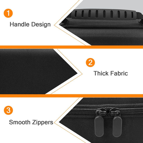Carrying Case Compatible with Blue Tees Golf Player+ GPS Speaker with Touch Screen Display, Golf GPS Speaker Case with Built-in Space for Charging...