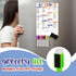 Large Grocery List Magnet Dry Erase Board for Fridge 12'' x 8'' Grocery List Magnet Pad with Magnetic Dry Erase Markers and Whiteboard Eraser for ...