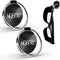 ROSON Sunglass Holder for Car Dash Sunglasses Clip Premium Metal-Alloy Glasses Eyeglass Holder Truck Car Accessories for Women Man - Any Surface Y...