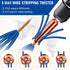 Universal Wire Twisting Tool Cable Wire Stripper and Twister Wire Twister Tool For Drill Electrical Wire Stripping Tool for Stripping and Twisting...