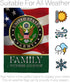 US Army Family Honor Garden Flag - Armed Forces Rangers United State American Military Veteran Retire Official - House Decoration Banner Small Yar...