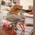 Campingmoon Camping Bread Toaster for Camp Stove Gas Fire BBQ Grill Portable 304 Stainless Steel Cooking Grill US-1312...