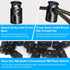 100 Pcs Plastic Cord Locks Single Hole Spring Toggle Stopper Cord Stops Fastener Toggles for Drawstrings, Paracord, Shoelaces, Bags, Clothing, and...