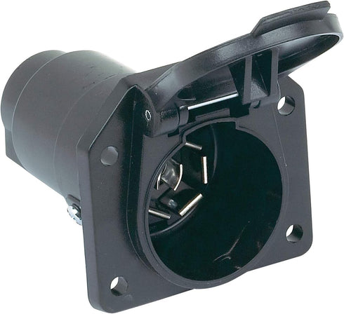 Hopkins Towing Solutions 48485 7 Pole RV Blade Vehicle Connector, Factory, 1 Count (Pack of 1)...