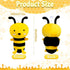 Bee Plush, Bee Stuffed Animal Bee Plushie Cute Kawaii Stuffed Honeybee Toy Plush Doll Valentines Day Gifts for Kids Girlfriend...