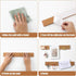 6pcs Bulletin Board Cork Strip, Natural Frameless Cork Board Strips Cork Board Strips Self Adhesive for Office School Home Decor (1/2 Inch Thick)...