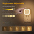 2 Pack Plug in Night Light with Motion Sensor & Dusk to Dawn Sensor, 3 Sensor Modes, Dimmable Night Lights Plug into Wall, Auto ON/Off, Warm White...