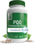 Health Thru Nutrition PQQ 20mg 30 Servings Pyrroloquinoline Quinone as PureQQ | Promotes Mitochondrial Biogenesis | Certified Vegan | Non-GMO Glut...