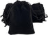 AEAOA Gift Bags, Pack of 25 Pieces 6" X 5" Velvet Drawstring Jewelry Pouches, for Candy, Pins, Jewelry, Treats, Birthday Party Favors (Black)...
