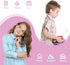 Cute Rabbit Kids Earbuds for School, Earbuds for Kid Size Wired Earphones & in-Ear Headphones with Microphone and Lovely Earbuds Storage Case Gift...