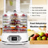 10pcs Round Silicone Dehydrator Sheets,13in Non-stick Fruit Dehydrator Mats,Reusable Steamer Mat Mesh Sheet for Fruit Dryer (10, 13x13inch)...