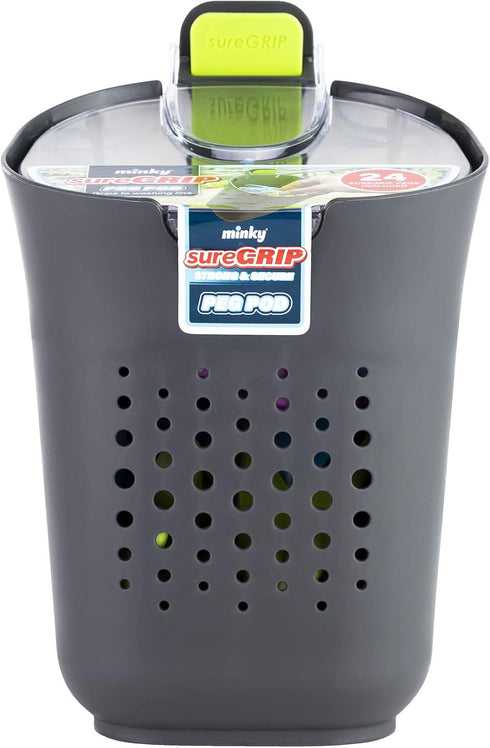 SureGrip Clothespin Pod with 24 SureGrip Pegs...
