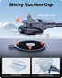 APPS2Car Dashboard Car Mount for MagSafe 17 N54 Magnets, Strong Suction Cup, Anti-Shake Stabilizer, Windshield Gooseneck Long Arm Magnetic Holder ...
