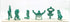 Advanced Green Toy Soldiers, Set of 6 Army Men Yoga Pose Figurines - Decor for Desk, Shelves, Classroom, Home, or Studio - Zen Meets GI Joe - Gift...