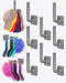 Hat Rack for Hat Storage(8-Pack), Multi-Purpose Hat Organizer, Strong Adhesive Hat Hooks for Wall, Hat Organizer for Baseball Caps, Two Mounting O...