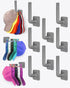 Hat Rack for Hat Storage(8-Pack), Multi-Purpose Hat Organizer, Strong Adhesive Hat Hooks for Wall, Hat Organizer for Baseball Caps, Two Mounting O...