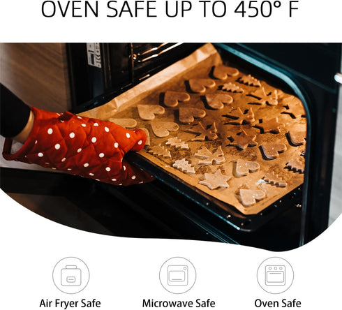 120 Pcs Parchment Paper Sheets, 10"x14" Pre-cut Unbleached Parchment Baking Paper for Air Fryer, Oven, Bakeware, Steaming, Cooking Bread, CupCake,...