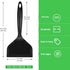 Shappy 2 Pcs Wide Silicone Spatula Tamagoyaki Shovel Turner Nonstick Fried Shovel Fish Spatula Silicone Wide Flexible Turner for Nonstick Cookware...