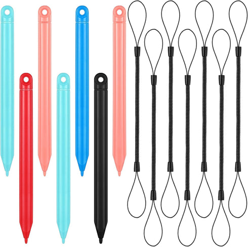 Replacement Stylus Drawing Pen and Lanyard Set for LCD Writing Tablet 4.7 Inch Colorful Drawing Tablet, Kids Drawing Pads, Doodle Board (7 Pack St...