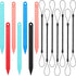 Replacement Stylus Drawing Pen and Lanyard Set for LCD Writing Tablet 4.7 Inch Colorful Drawing Tablet, Kids Drawing Pads, Doodle Board (7 Pack St...