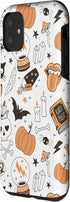iPhone 11 Vintage Witchy Magical Spiritual Crystals For Halloween 2023 Case...