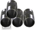 Everflow Supplies NPBL3430-4 Steel Nipple Pipe, Pack of 4, Black...
