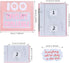 100 Envelopes Money Saving Challenge 100 Day Challenge Money Saving Binder Saving Money Challenge Book Envelope Challenge Binder with 50 Pcs Cute ...