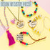 STMT DIY Wooden Charm & Tassel Jewelry Kit, Design & Create 10+ Accessories, Great Tween & Teen Bead Kit, Perfect for Sleepovers & Girl's Night, C...