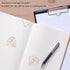 100Pcs Paper Clips, Rose Gold Paper Clips Cute Diamond Shaped Multifunctional Metal Small Planner Clips for Students Office Supplier Stationery...