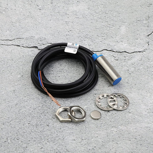 10mm Hall Effect Proximity Sensor Inductive Switch NPN NO?Normally Open) with Magnet DC5-30V NJK-5002C...
