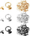 Leather Rivet Kit,Ymapinc 60 Sets Pull Ring Rivet-Screwback Round Head Rivet with Pull Ring(8mm),Purse Making Supplies,DIY Phone Case Kit,Round He...