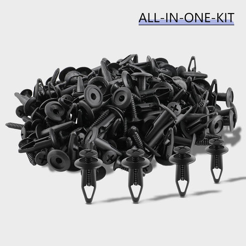MOTOALL Plastic Bumper Rivet Clips Fastener Screw for Rhino 450 660 Yamaha Rhino Fender Hood Body 100Pcs...