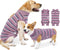 Coppthinktu Dog Recovery Suit Dog Surgery Recovery Suit Female, Dog Onesies Dog Surgical Recovery Suit for Small Medium Large Dogs, Pet Recovery S...