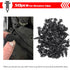 OTUAYAUTO 50Pcs Rivet Retainer Fender Bumper Fasteners Clips, OEM# 52161-02020 9mm Nylon Push-Type Automotive Clips for Toyota Tacoma Yaris Camry ...