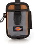 Dickies 2-Compartment Large Phone Pouch, Universal-fit Steel Clip for Tool Belt, Security Strap Over Phone, Carabiner for Quick-Clip Key Storage...
