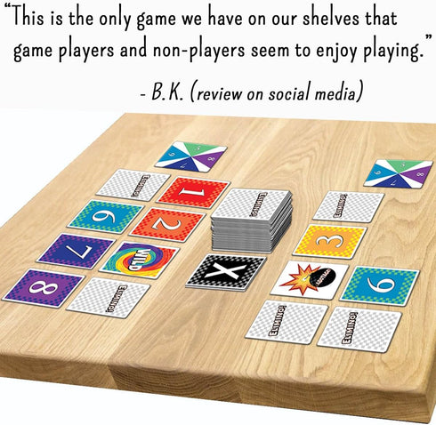 Elimino! Card Game - Designed by 11 & 13 Year Old Sisters! A Modern Update on The Classic Card Game Garbage (or Trash) | Great Gift Idea for Kids,...