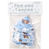 Peepee Teepee for the Sprinkling WeeWeee, Baby Pee Shield , Airplane Design - 5 pack...
