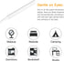 ORALUCE Clip on LED Desk Lamp Reading Light, 3 Modes 10 Brightness Dimmable Clip on Desk Light, Flexible Gooseneck Swing Arm Desk Lamp with Clamp ...