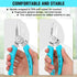 DURATECH 7 Inch Heavy Duty Scissors All Purpose, Industrial Scissors, Pruning Shears for Gardening with Serrated Blades, Built-in Spring, Lock Des...