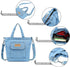 Small Denim Tote Bag for Women Hobo Shoulder Bag Casual Canvas Bag Crossbody Bag Large Capacity Purse Satchel...