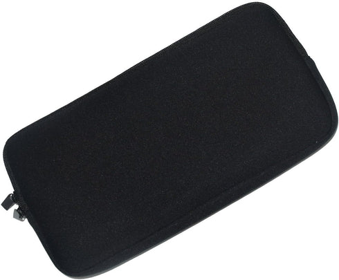 Wanty Black Color Neoprene New Portable Zipper Carry Case Cover Sleeve Skins Pouch Bags for Logitech Easy-Switch K810 / K811 and Apple MC184LL/B M...