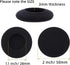 2 Inch Foam Pad EarPad Ear Cover Compatible with Sony Sennheiser Philips Headphone, 5 Pairs, Black......