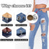 TOOVREN 8PCS Button for Jeans Too Big Fit Instant Adjustable Jean Pant Button Pin Extender Tightener Replacement Adjuster Metal Adds Or Reduces an...