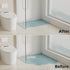 39 inch Water Barrier for Sink, Silicone Rubber Kitchen Water Splash Guard, Bendable Corner Dam Water Retaining Strip for Countertop,Shower, Bathr...
