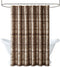 Madison Park Bellagio Taupe Shower Curtain, Transitional Shower Curtains for Bathroom, 72 X 72, Beige...