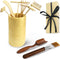 Artcome Mini Table Zen Sand Garden Rake Tool Set - with Rakes Sand Brush Spoon Bamboo Tube Tabletop Meditation Sand Zen Garden Tools, Zen Garden A...
